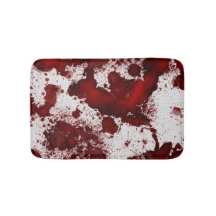 Falln Blood Stains Bath Mat