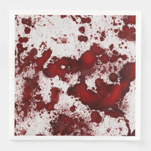 Falln Blood Stains Napkin
