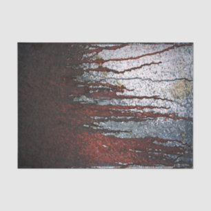 Falln Bloody Rust Drips Tissue Paper
