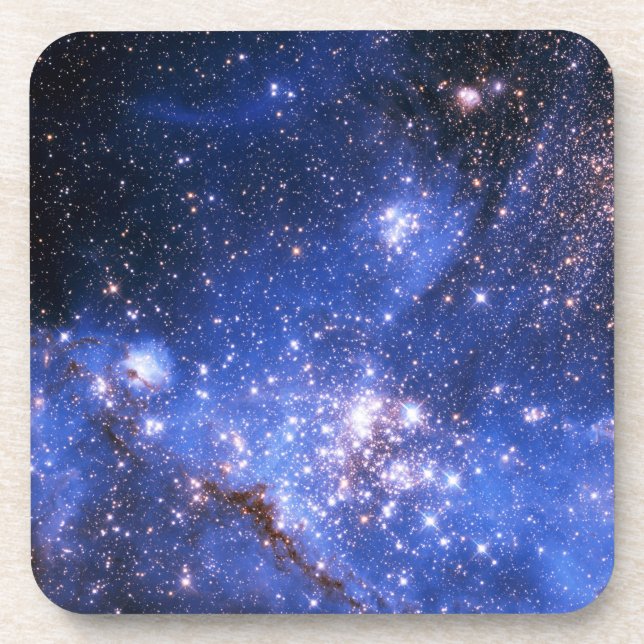 Falln Blue Embrionic Stars Coaster (Front)