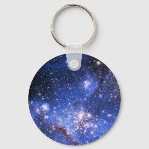 Falln Blue Embrionic Stars Keychain