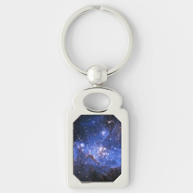 Falln Blue Embrionic Stars Keychain (Front)