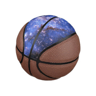 Falln Blue Embrionic Stars Mini Basketball