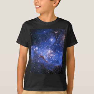 Falln Blue Embrionic Stars T-Shirt