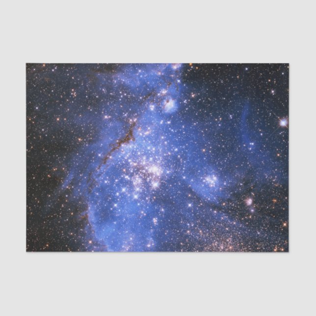 Falln Blue Embrionic Stars Tissue Paper (Front)