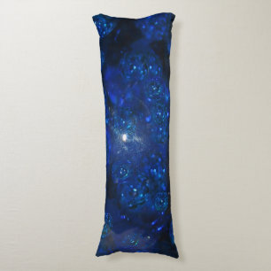 Falln Blue Glass Bubbles Body Pillow