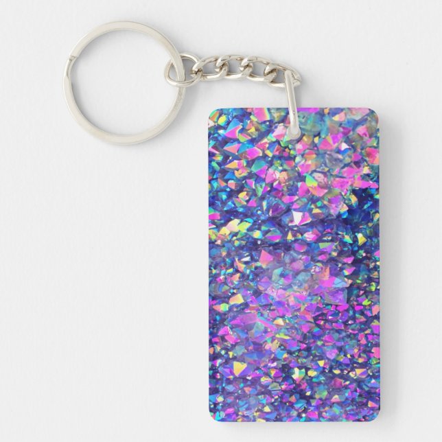 Falln Bubble Crystals Keychain (Front)