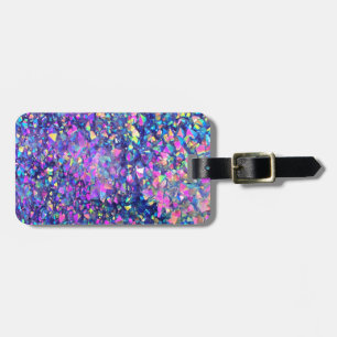 Falln Bubble Crystals Luggage Tag