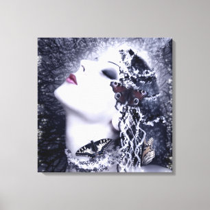 Falln Butterfly Canvas Print