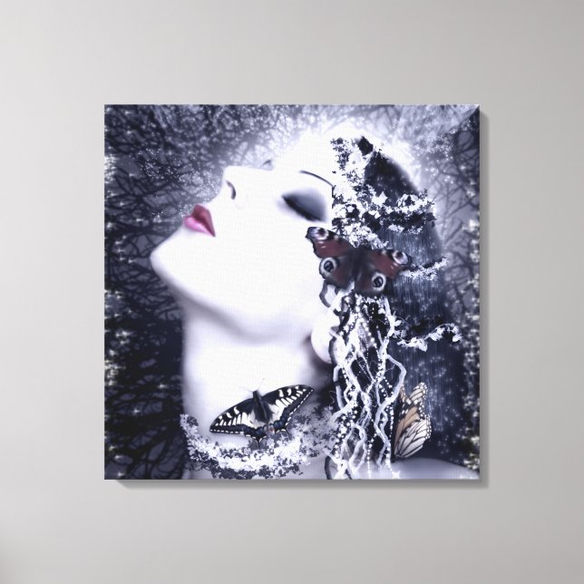 Falln Butterfly Canvas Print (Front)