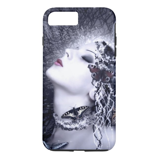 Falln Butterfly Case-Mate iPhone Case (Back)