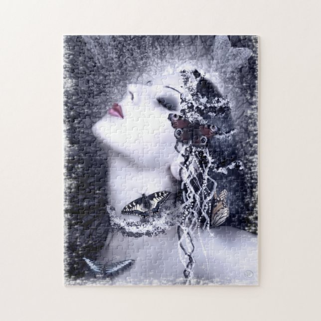 Falln Butterfly Original Art Jigsaw Puzzle (Vertical)