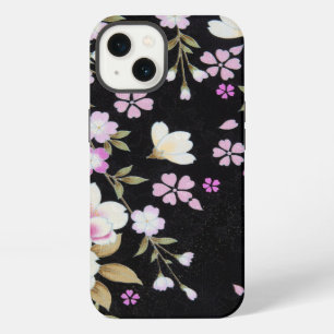 Falln Cascading Pink Flowers iPhone 13 Case