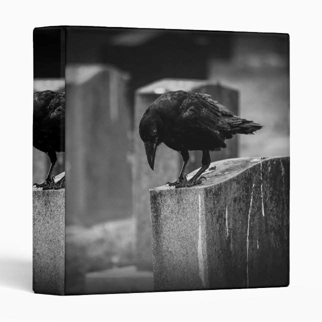 Falln Cemetery Crow Binder (Front/Spine)