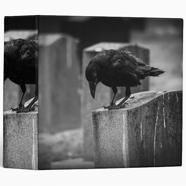 Falln Cemetery Crow Binder (Front/Spine)