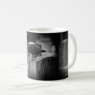 Falln Cemetery Crow Coffee Mug