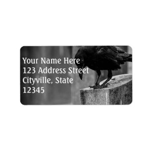 Falln Cemetery Crow Label