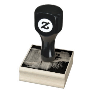 Falln Cemetery Crow Rubber Stamp