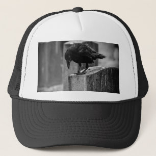 Falln Cemetery Crow Trucker Hat