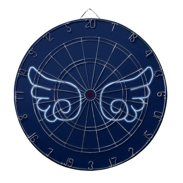 Falln Chibi Angel Wings Dartboard (Front)
