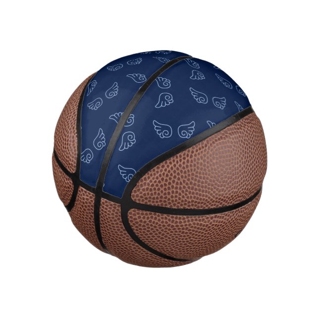 Falln Chibi Angel Wings Mini Basketball (Angled)