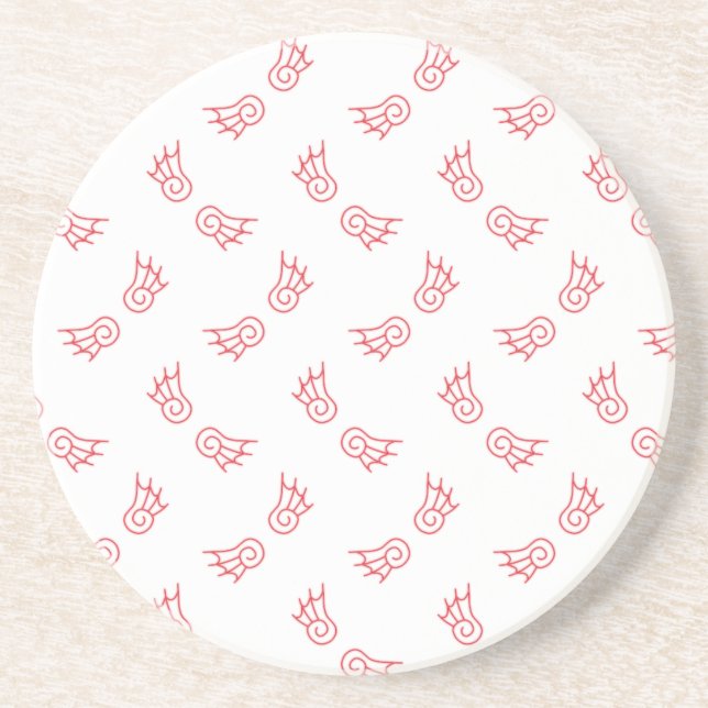 Falln Chibi Demon Wings Coaster (Front)
