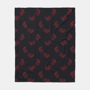 Falln Chibi Demon Wings Fleece Blanket