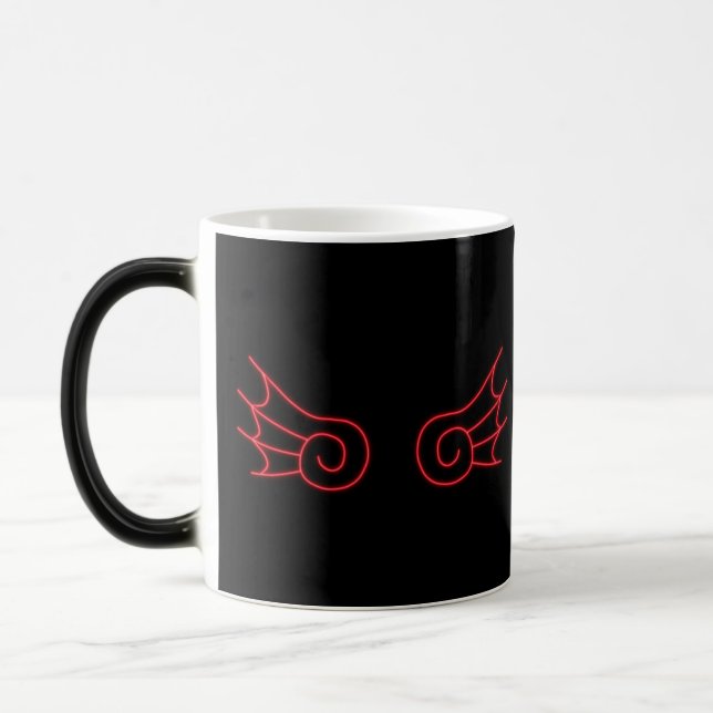 Falln Chibi Demon Wings Magic Mug (Left)