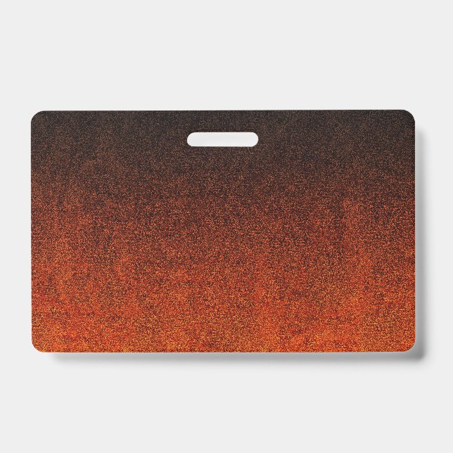 Falln Colour & Black Glitter Gradient Badge (Front)