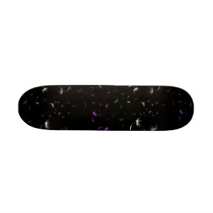 Falln Dandelion Seeds Genderqueer Pride Skateboard