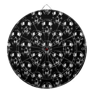 Falln Dark Skulls Dartboard