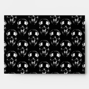 Falln Dark Skulls Envelope