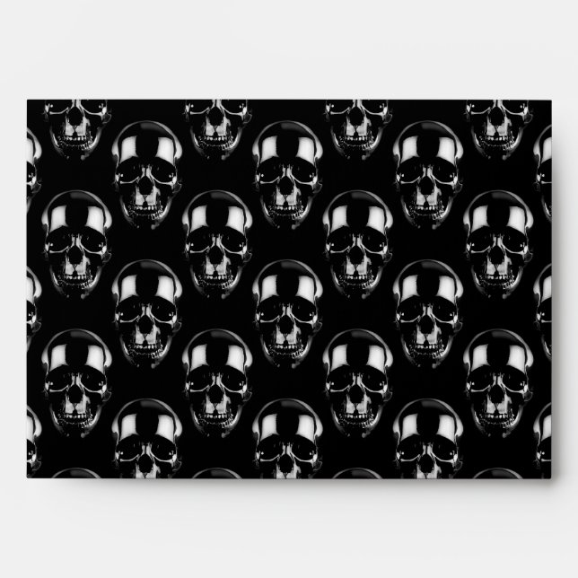 Falln Dark Skulls Envelope (Front)