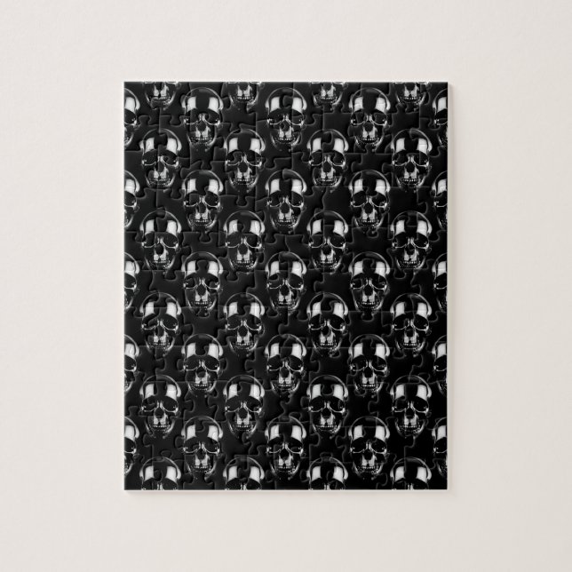 Falln Dark Skulls Jigsaw Puzzle (Vertical)