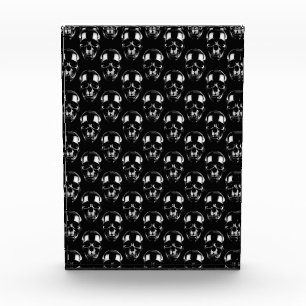 Falln Dark Skulls Photo Block
