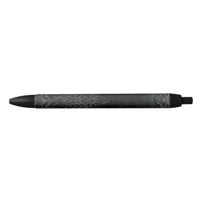 Falln Dark Tribal Black Ink Pen (Front)