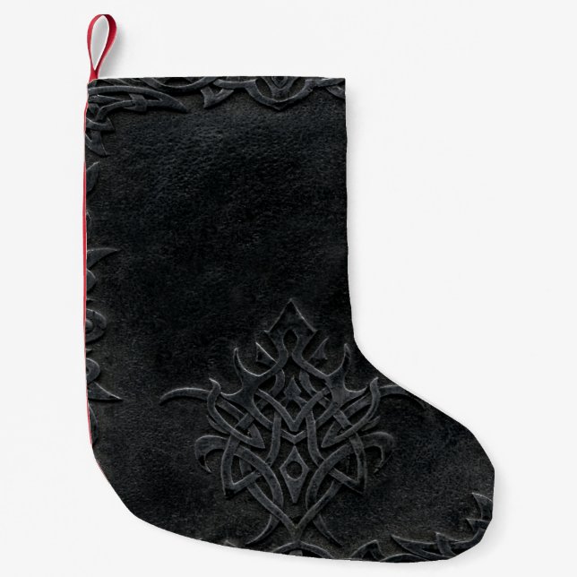 Falln Dark Tribal Small Christmas Stocking (Front)