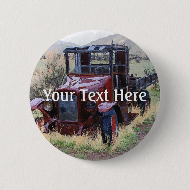 Falln Days Gone By 2 Inch Round Button (Front)