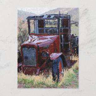 Falln Days Gone By Postcard