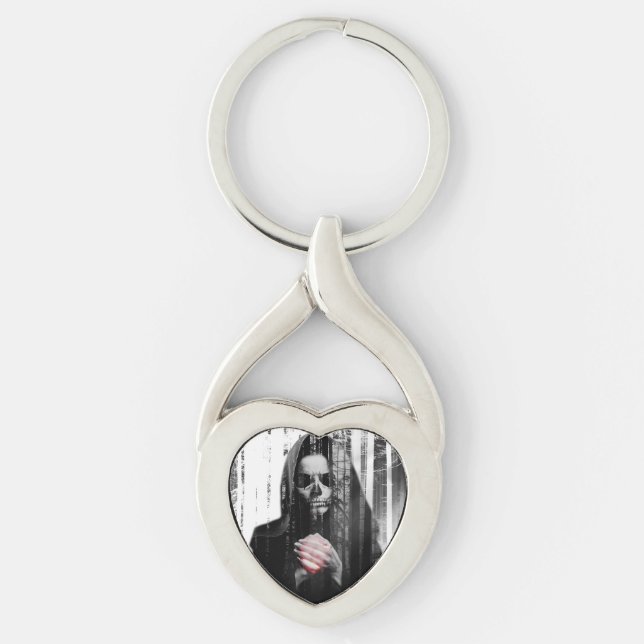 Falln Death Waits Keychain (Front)