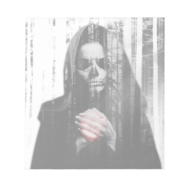 Falln Death Waits Notepad (Front)