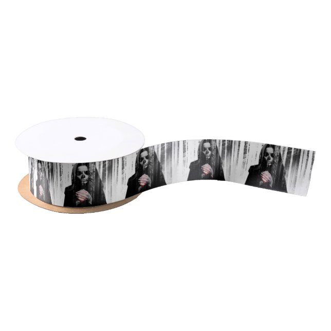 Falln Death Waits Satin Ribbon (Spool)