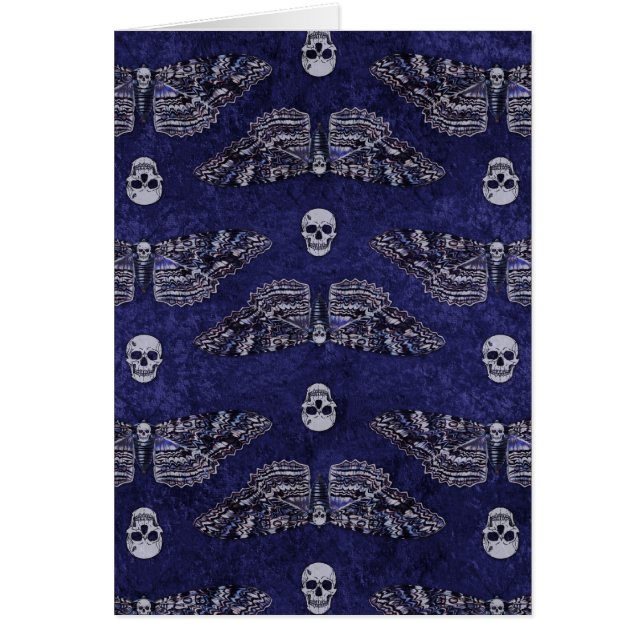 Falln Deathshead Moth and Skulls (Front)