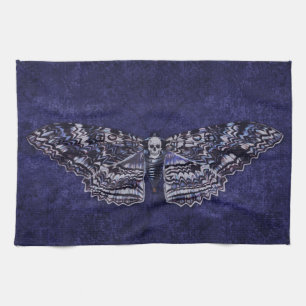 Falln Deathshead Moth Kitchen Towel