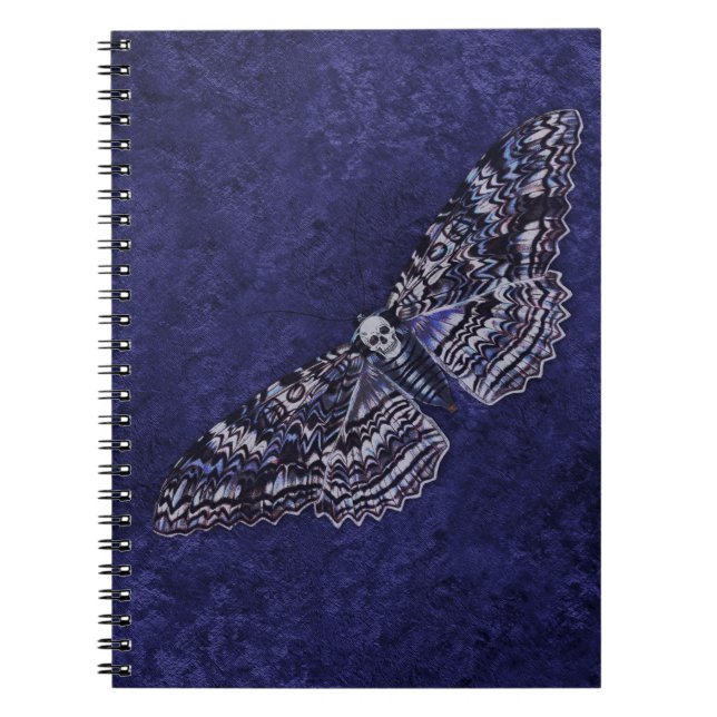 Falln Deathshead Moth Notebook (Front)