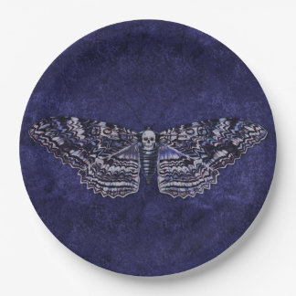 Falln Deathshead Moth Paper Plate