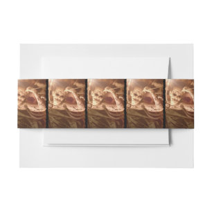 Falln Delicate Experiments Invitation Belly Band