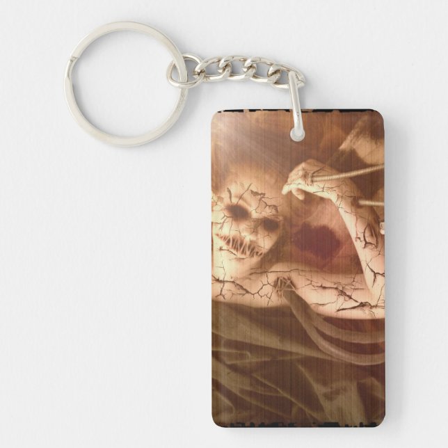 Falln Delicate Experiments Keychain (Front)