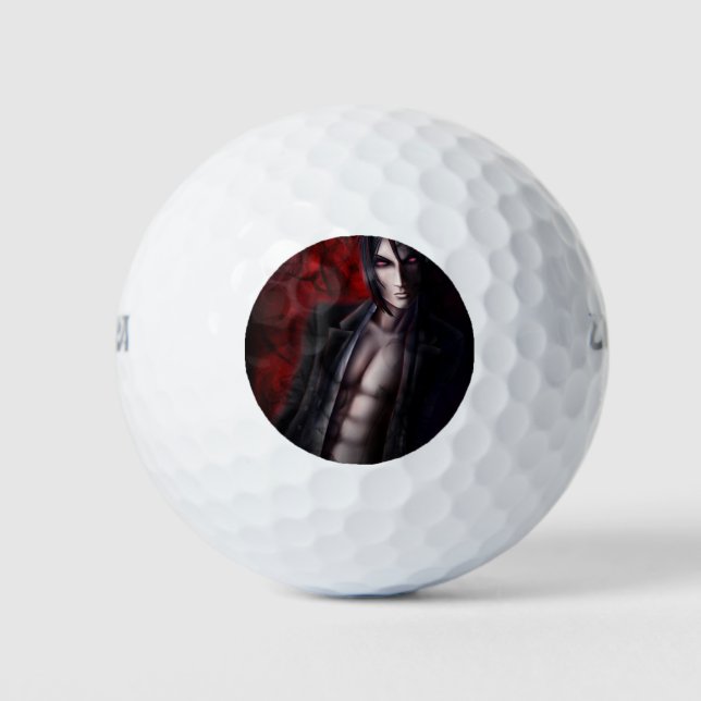 Falln Devil's Night Golf Balls (Front)
