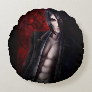 Falln Devil's Night Round Pillow